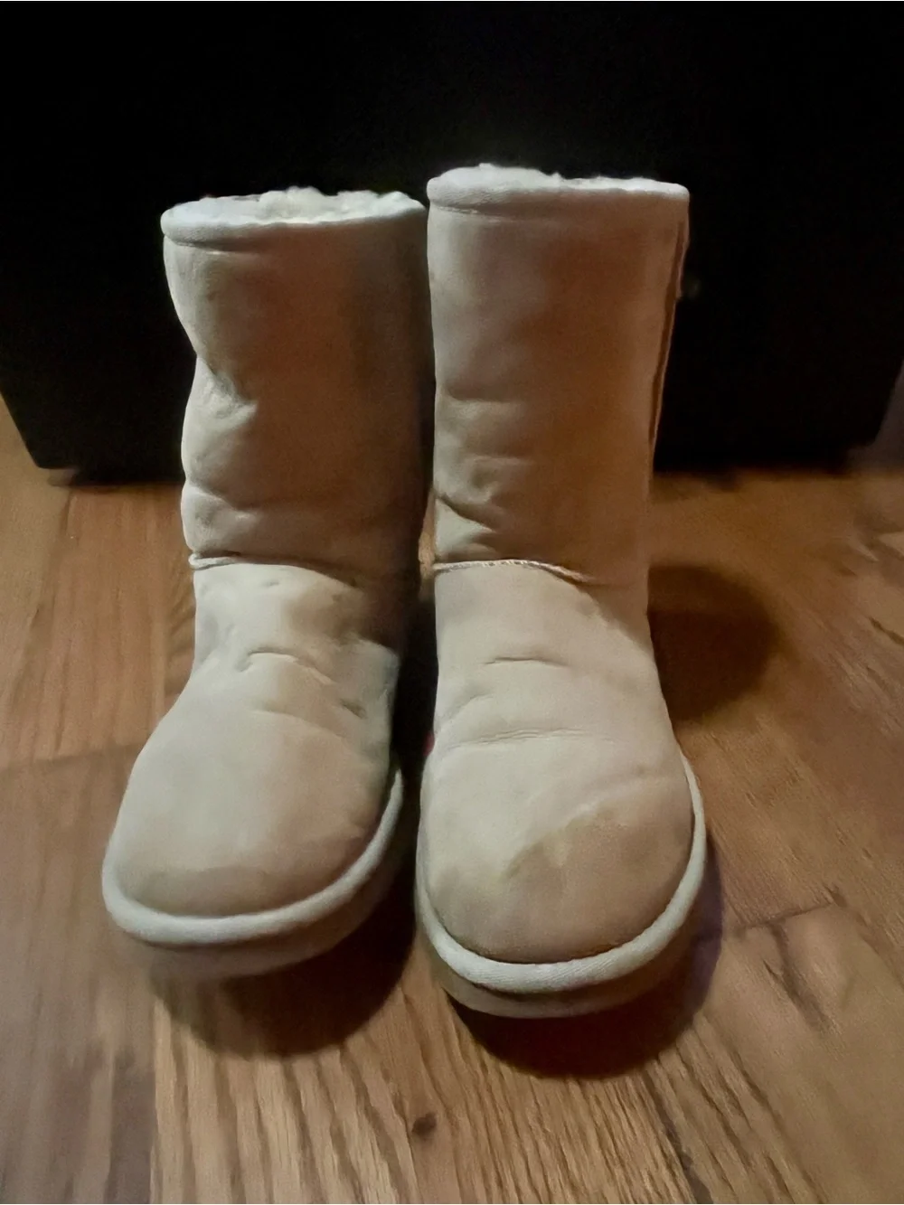 Women's Classic II Pull-On Booties in Sand color size 9